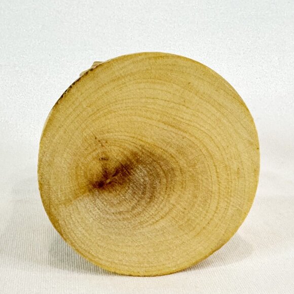 Nativity Christmas Ornament Olive Wood Bell Holy Family Wooden Manger Scene - Picture 6 of 6